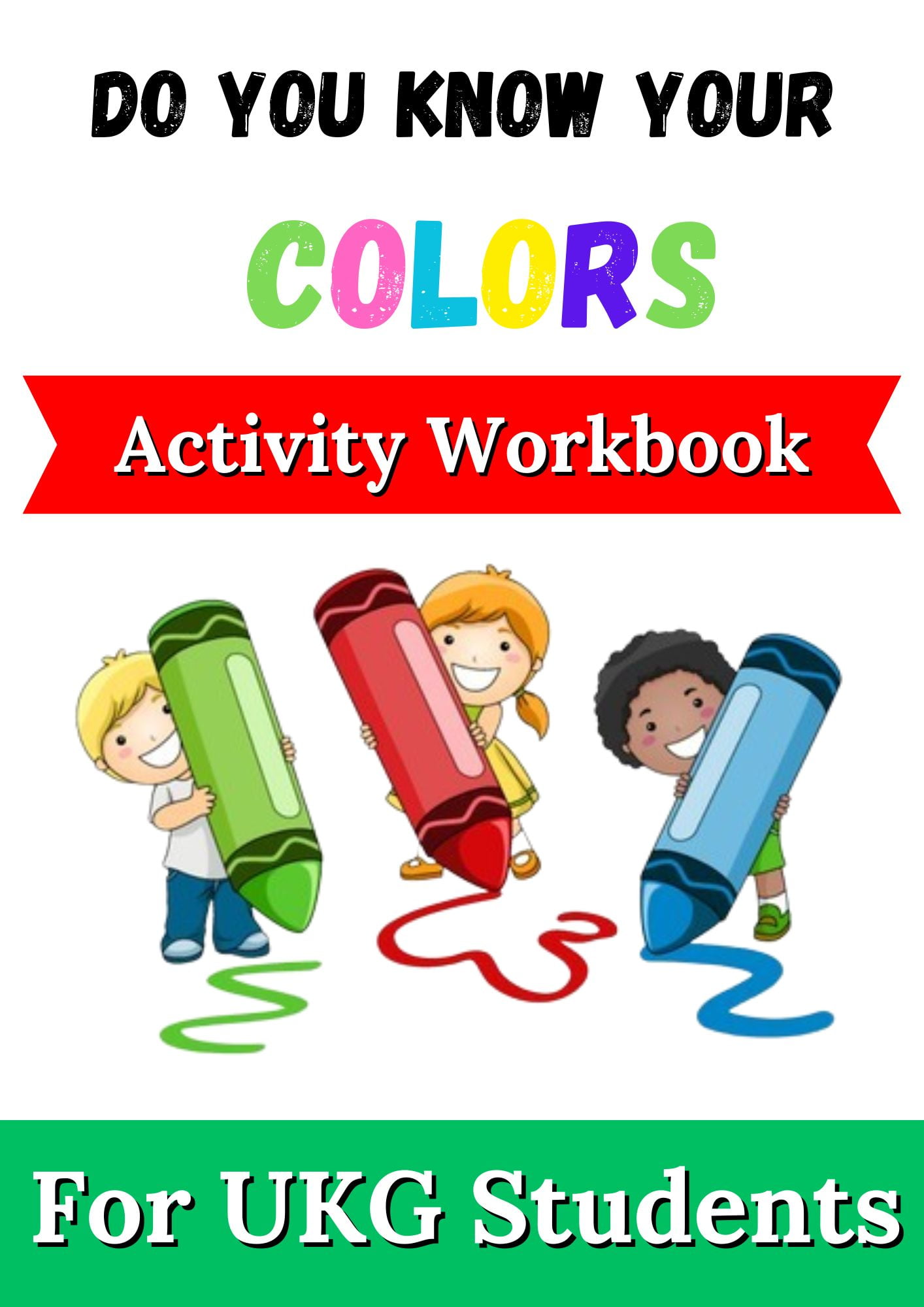 Identify Trace and Color Ukg Workbook - Brainiac Worksheets