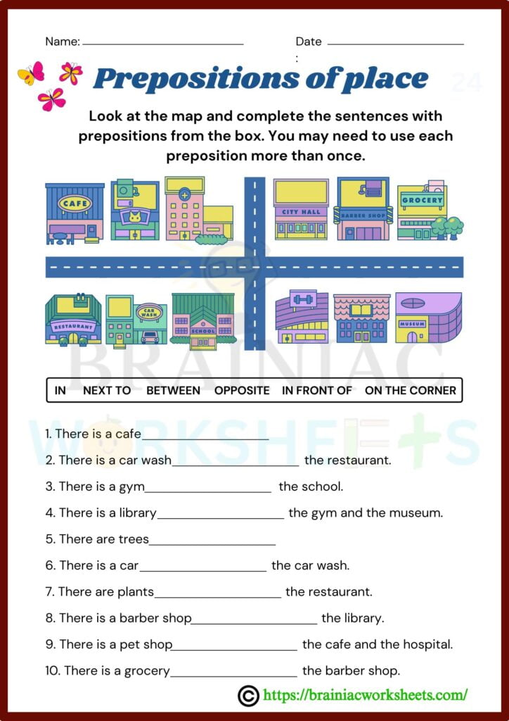 class 5 english worksheet