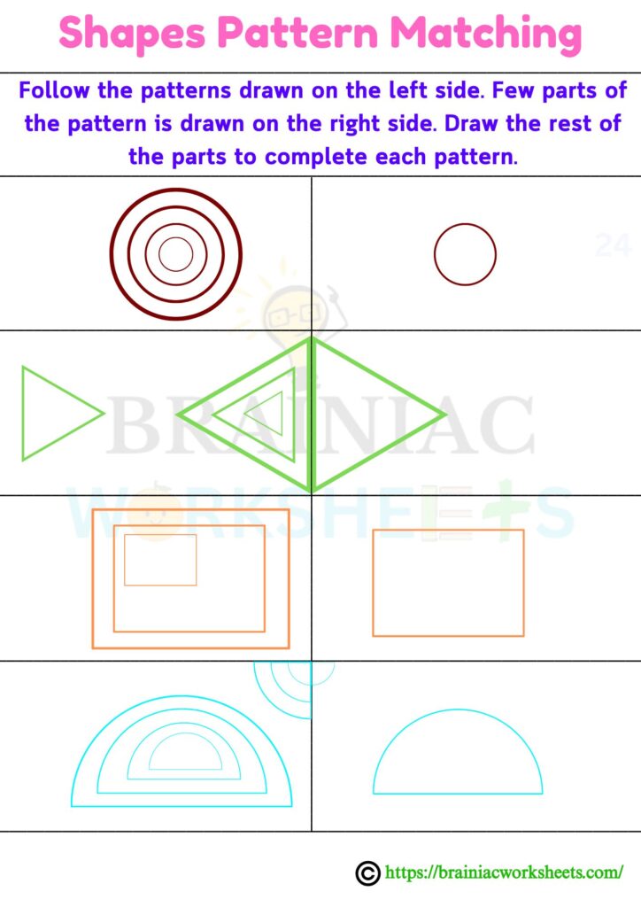 lkg worksheet