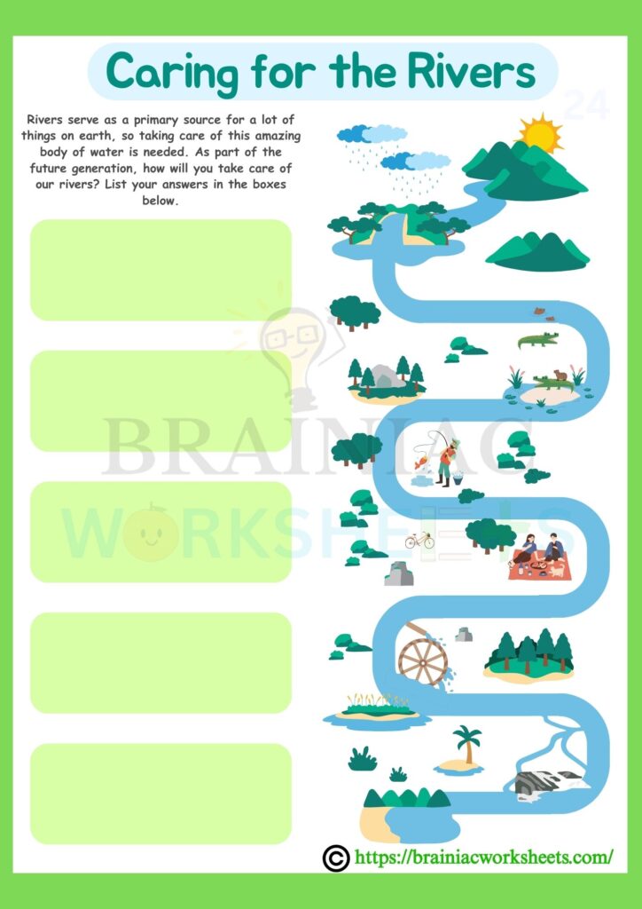 evs worksheet for class 3