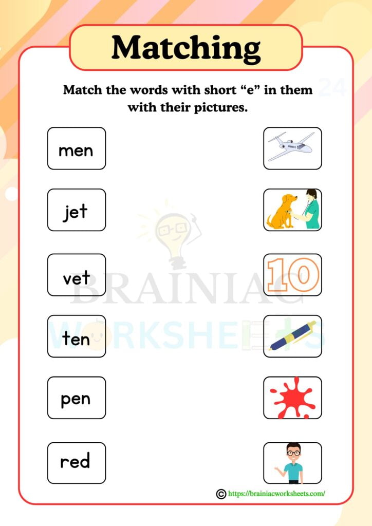 lkg english worksheet