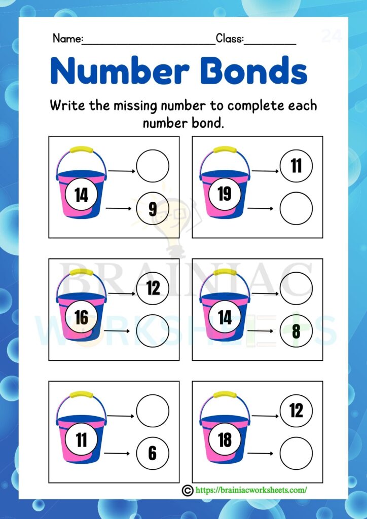 maths worksheet for class 2