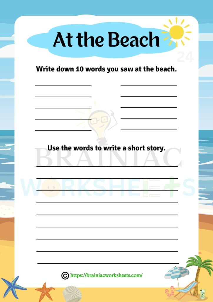 english worksheet for class 5