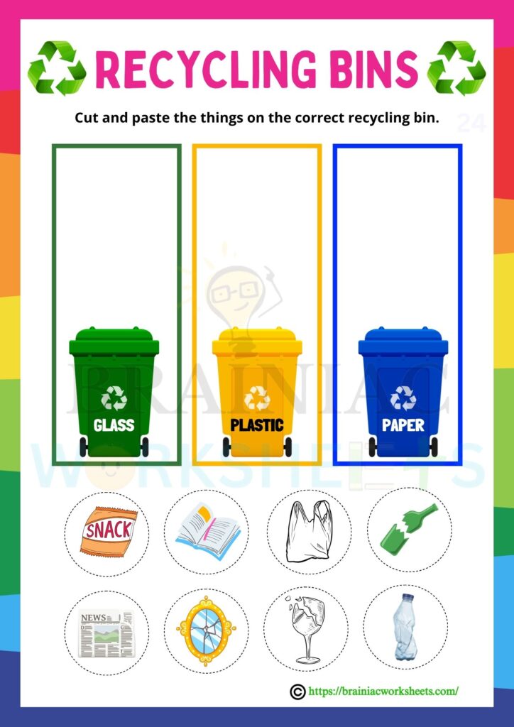 evs worksheet for class 4