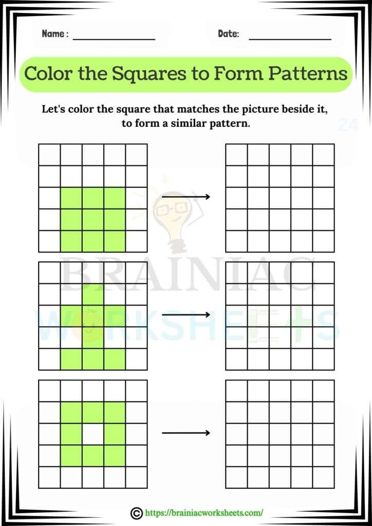 game worksheet for class 5