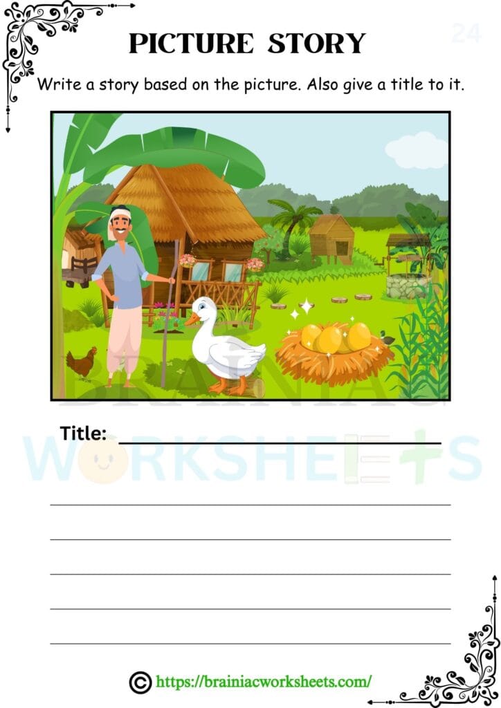 english worksheet for class 2