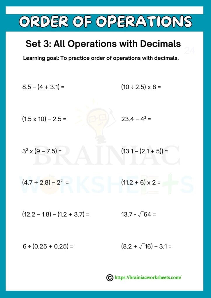 maths worksheet for class 5