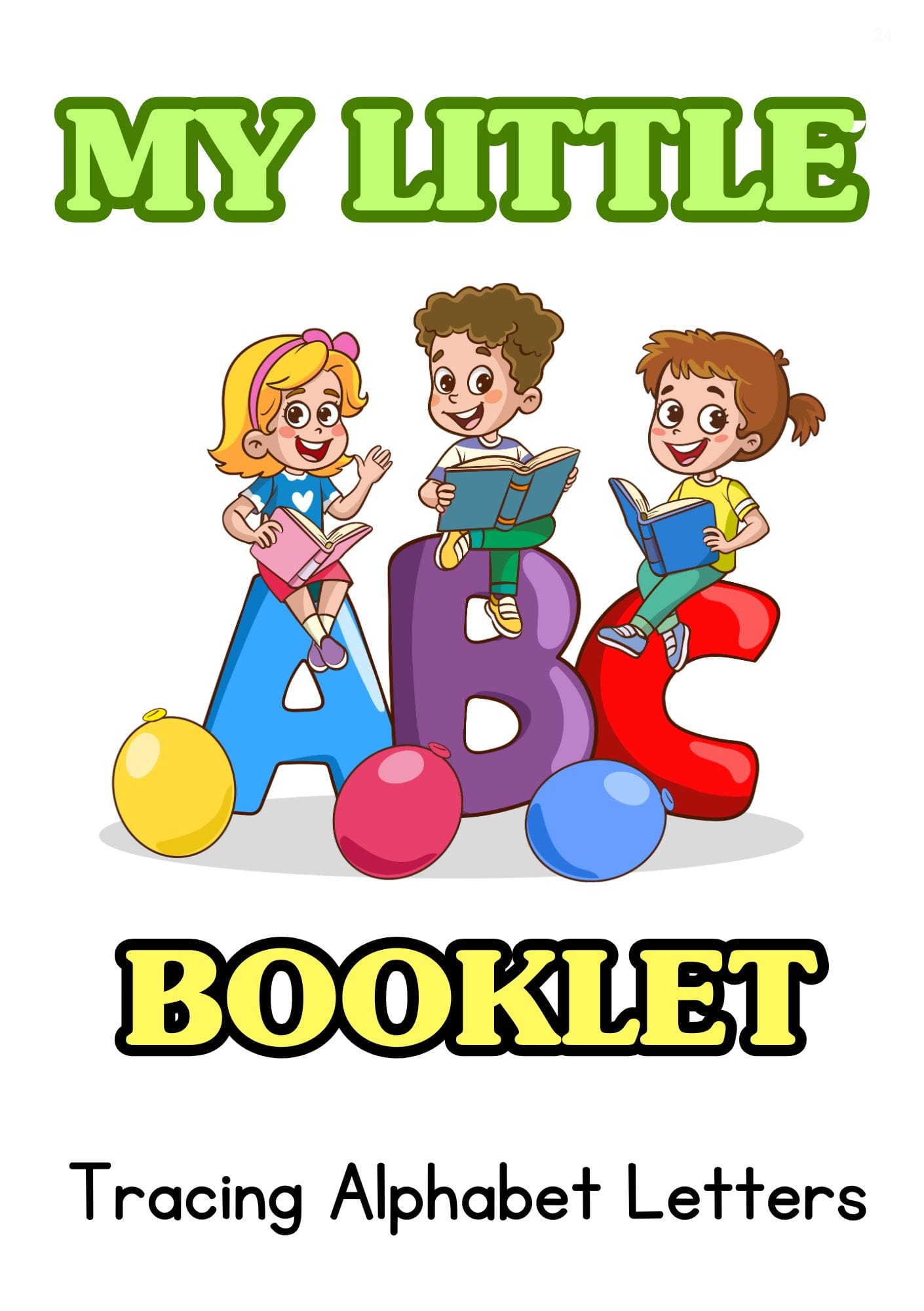 My Little ABC Tracing Lkg English Workbook - Brainiac Worksheets