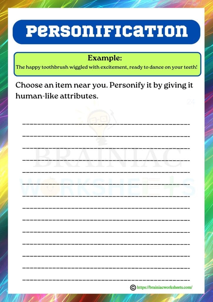 english worksheet for class 3