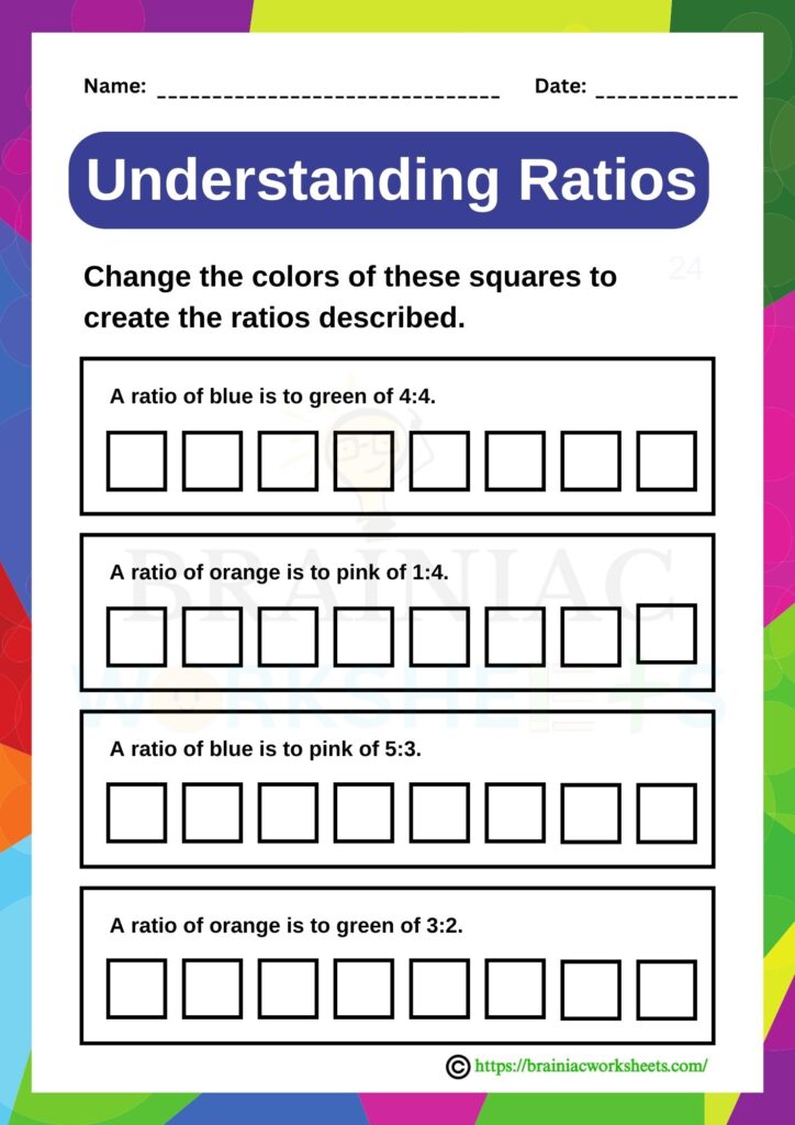 maths worksheet for class 4