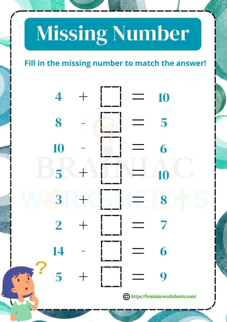 maths worksheet for class 2