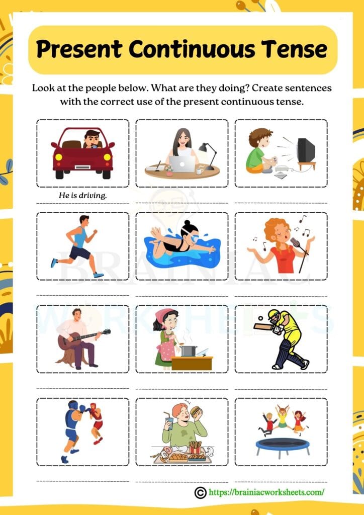 english worksheet for class 3