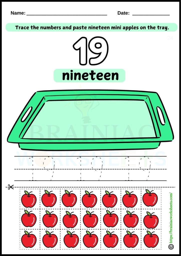 ukg maths worksheet