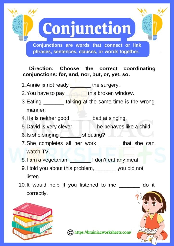 english worksheet for class 5