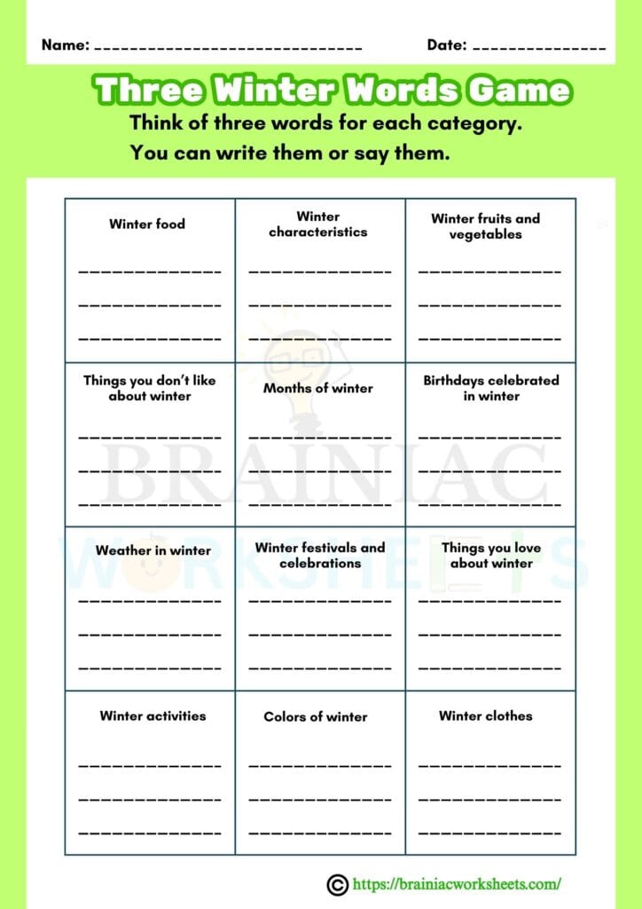 english worksheet for class 4