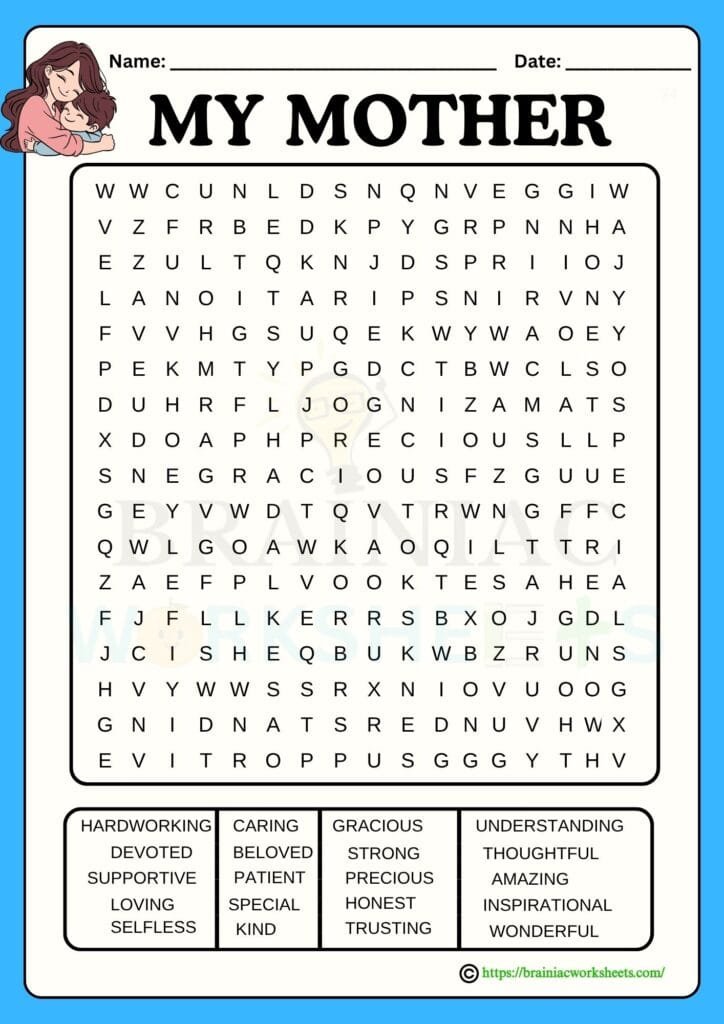 English worksheet for class 4