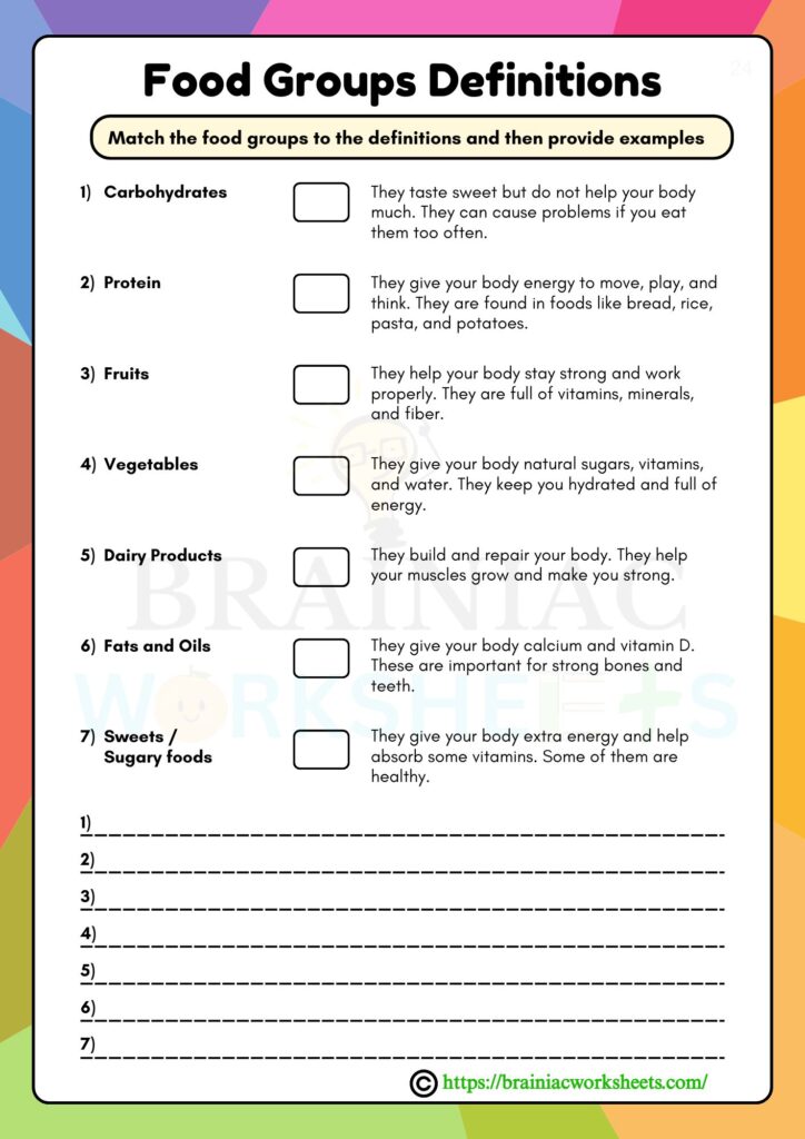science worksheet for class 5