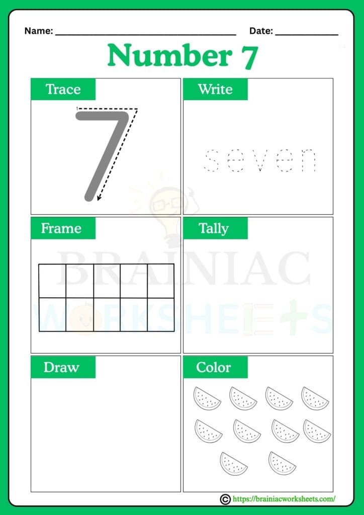 lkg maths worksheet